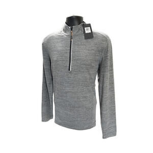 Motion Men's QTR Zip Grey Pullover Medium